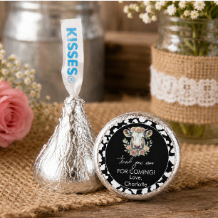 Holy Cow I'm One Cow Girl 1st Birthday Hershey®'s Kisses®