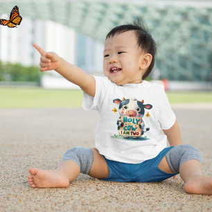Holy Cow, I'm Two! Toddler T-shirt