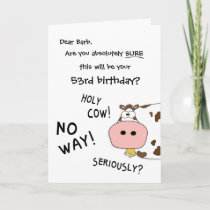 Holy Cow! Is this your "any year here"? Card