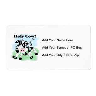 Holy Cow Label