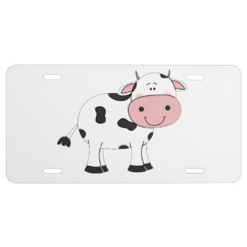 Holy Cow License Plate by KraftyKays at Zazzle