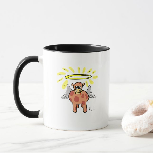 Holy Cow Mug (With Donut)