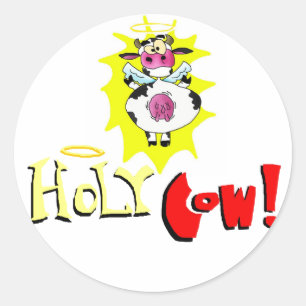 HOLY COW sticker