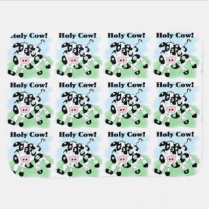 Holy Cow Stroller Blanket