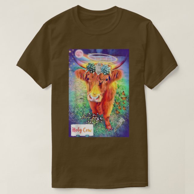 Holy Cow  T-Shirt (Design Front)