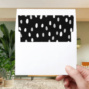 Holy Cow We Will Say I Moo Pattern Wedding Envelope Liner