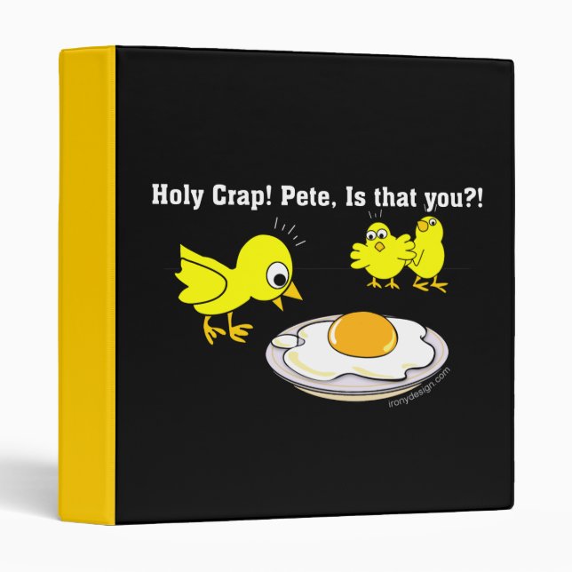 Holy Crap! Pete, is that you? Binder (Front/Spine)