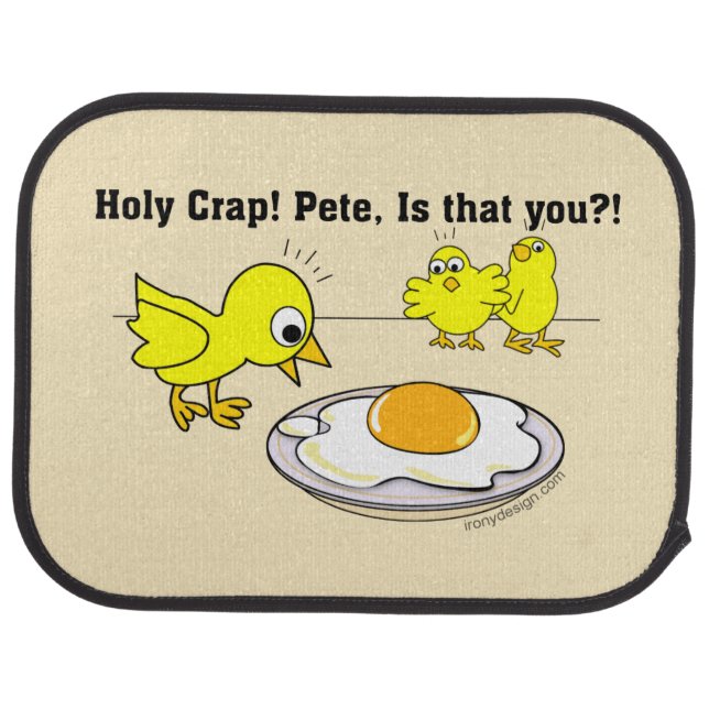 Holy Crap! Pete, is that you? Car Floor Mat (Rear)