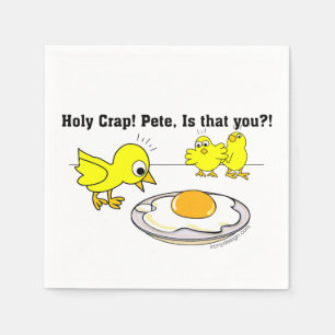 Holy Crap! Pete, is that you? Paper Napkins