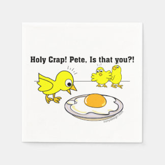 Holy Crap! Pete, is that you? Paper Napkins