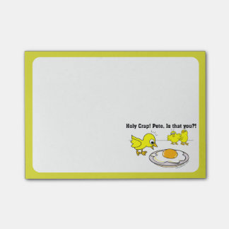 Holy Crap! Pete, is that you? Post-it Notes