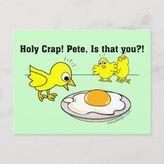 Holy Crap! Pete, is that you? Postcard