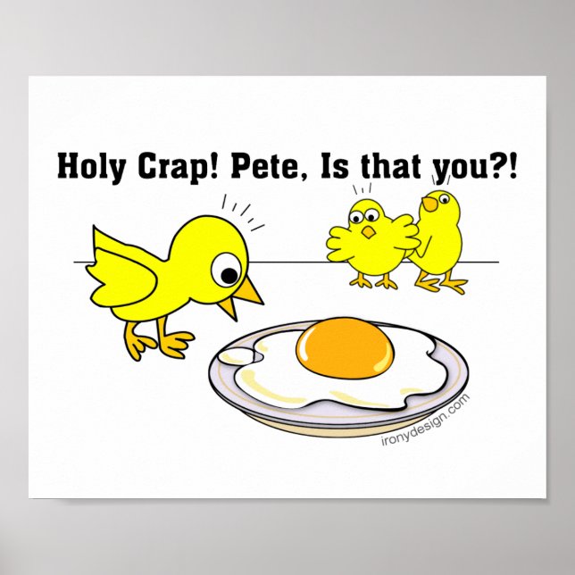 Holy Crap! Pete, is that you? Poster (Front)