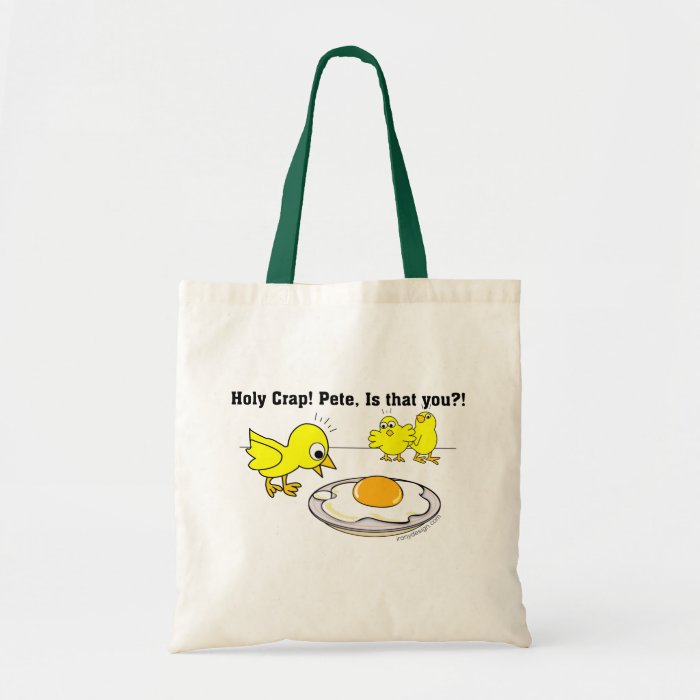 Holy Crap Pete, is that you? Tote Bags 