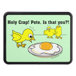 Holy Crap! Pete, is that you? Trailer Hitch Cover