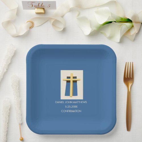 Holy Cross and Sky Blue  Religious Confirmation 