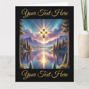 Holy Cross at Heavenly Mountain Lake Card