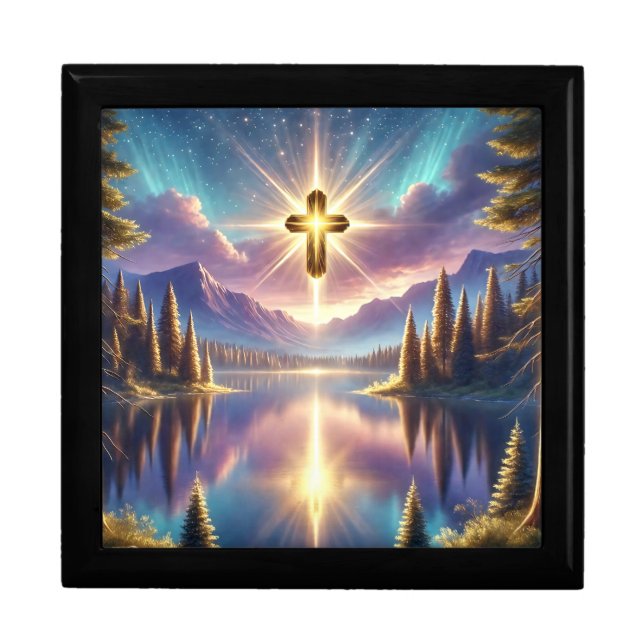 Holy Cross at Heavenly Mountain Lake Gift Box (Front)