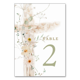 Holy Cross design   table number 2