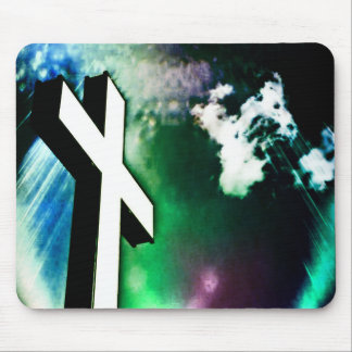 Holy Cross Devine Color Mouse Pad