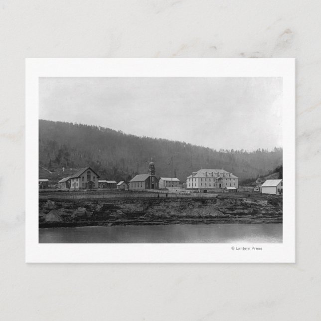 Holy Cross Mission on the Yukon Alaska Postcard (Front)