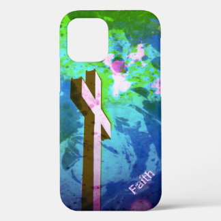 Holy Cross Painted iPhone 12 Case