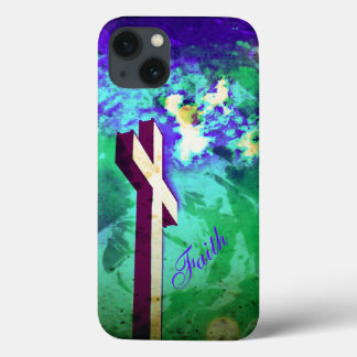 Holy Cross Purple N Green iPad min Retina Case