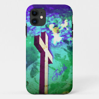 Holy Cross Purple N Green iPhone 5 case