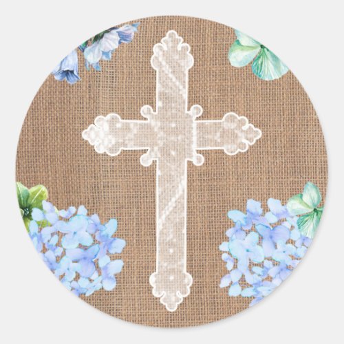 Holy Cross stickers for Confirmation or Communion