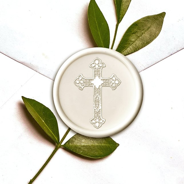 Holy Cross Wax Seal Sticker (Creator Uploaded)