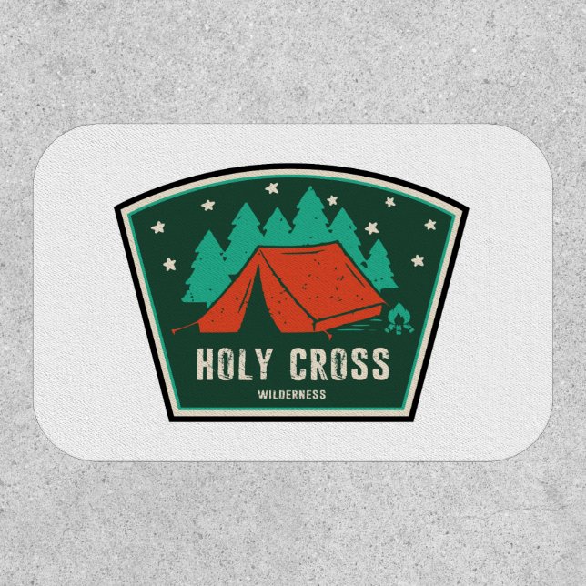 Holy Cross Wilderness Colorado Camping Patch (Front)