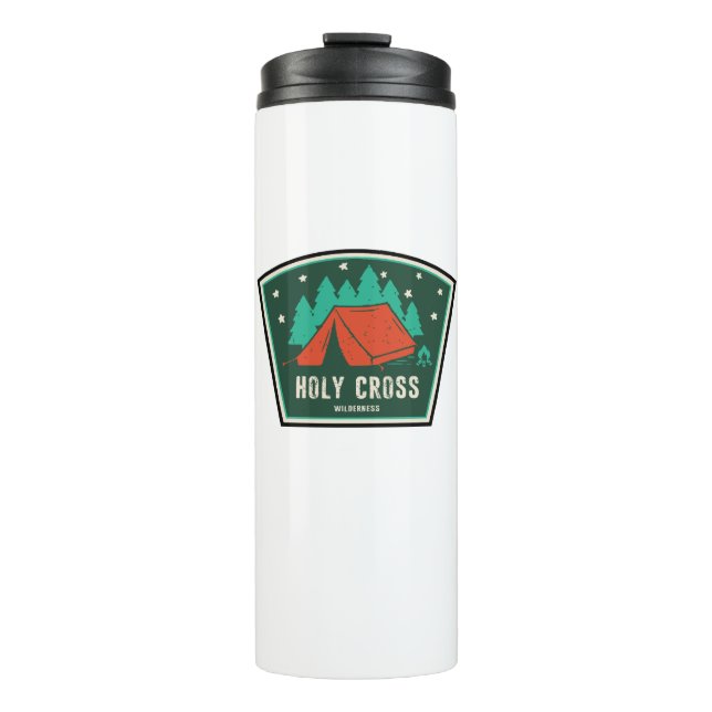 Holy Cross Wilderness Colorado Camping Thermal Tumbler (Front)