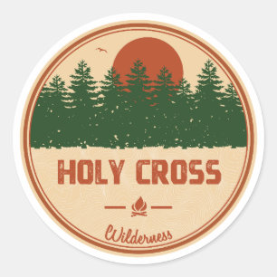 Holy Cross Wilderness Colorado Classic Round Sticker
