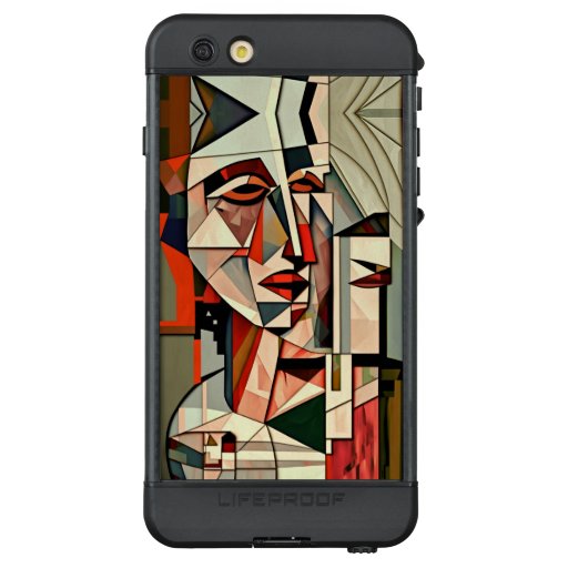 Holy cubist man LifeProof NÜÜD iPhone 6s plus case