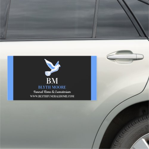 Holy Dove Funeral Home Directors Car Magnet