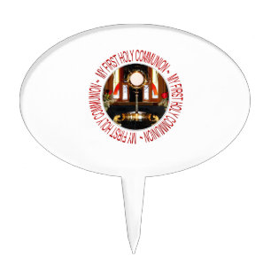 Holy Eucharist Holy Communion Cake Topper