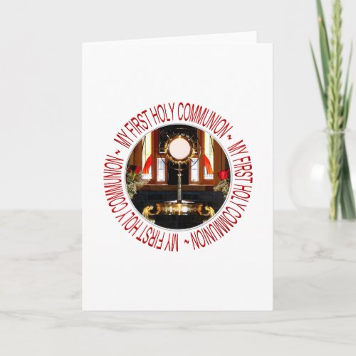 Holy Eucharist Holy Communion Card