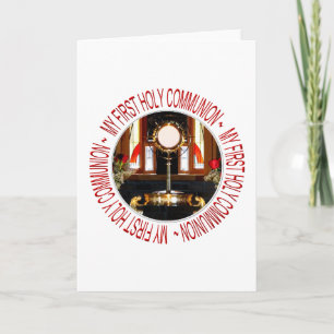 Holy Eucharist Holy Communion Card