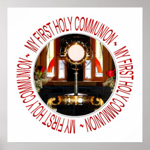 Holy Eucharist Holy Communion Poster