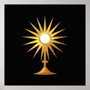 st clare of assisi monstrance clipart