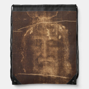 Holy Face Drawstring Backpack