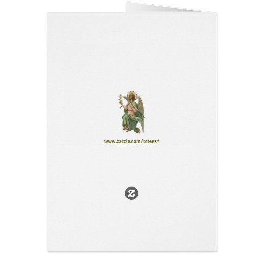 Holy Face Mass Card (Back)