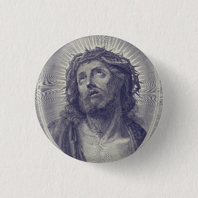 Holy Face of Jesus Button (Front)
