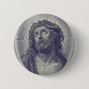 Holy Face of Jesus Button