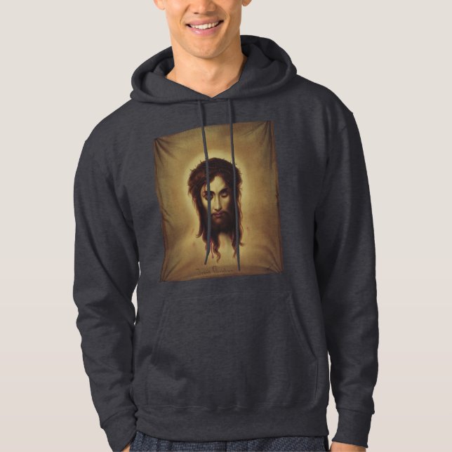 Holy Face of Jesus Christ Hoodie (Front)