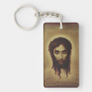 Holy Face of Jesus Christ Keychain