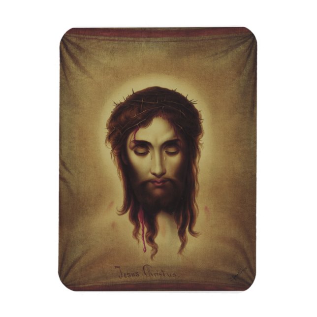 Holy Face of Jesus Christ Magnet (Vertical)