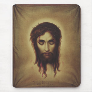 Holy Face of Jesus Christ Mouse Pad