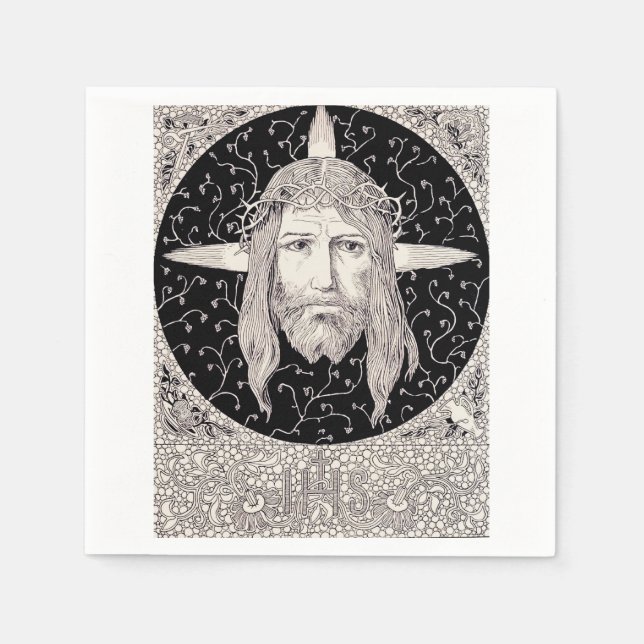 Holy Face of Jesus Christ Napkins (Front)