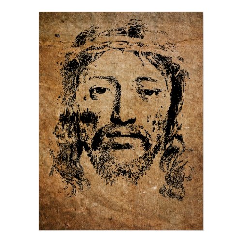 Holy Face of Jesus Christ Poster